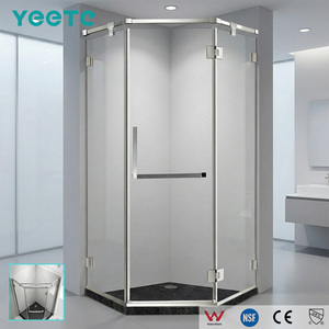 <span class=keywords><strong>ป</strong></span>ระตูบานเลื่อนกระจกนิรภัยแบบไร้กรอบสีเงินเงา YEETE พร้อมชุดอุ<span class=keywords><strong>ป</strong></span>กรณ์นิรภัยสำหรับห้องน้ำ โรงแรม และโครงการต่างๆ - Product Image 1