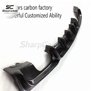 Difusor Trasero de Fibra de Carbono F30 <span class=keywords><strong>M</strong></span> Tech para <span class=keywords><strong>BMW</strong></span> F30 <span class=keywords><strong>M</strong></span> <span class=keywords><strong>Sport</strong></span> 2012-<span class=keywords><strong>2017</strong></span>, Salida Doble de Escape - Product Image 2