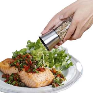 Moulin à sel et à poivre en verre de 160 ml, vente en gros, directement de l'usine - Product Image 3