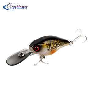 Offre Spéciale Manivelle leurres De Pêche Dur crankbait Leurre coulant appâts de natation avec Crochets VMC - Product Image 1