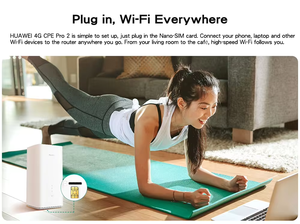 Router LTE 4G CPE Pro 3 B628-350 Cat12 Plug and Play, 600Mbps Gigabit - Product Image 4