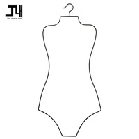 En gros Métal Maillot De Bain Cintre Or Brillant Cintre pour Maillot De Bain