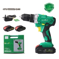 Nouvelle perceuse-visseuse sans fil 21V à moteur à balais, réversible, avec contrôle de vitesse progressif, outil électrique transfrontalier
