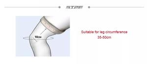 Genouillères de football professionnelles avec bande élastique et sangle rotulienne en néoprène pour le soutien et la protection sportive - Product Image 3