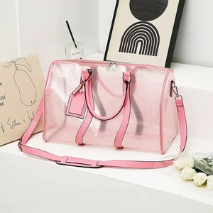 Sac de voyage en PVC transparent, vente en gros d'usine, nouveau design, sac fourre-tout amusant, sac bandoulière, organisateur de plage - Product Image 5