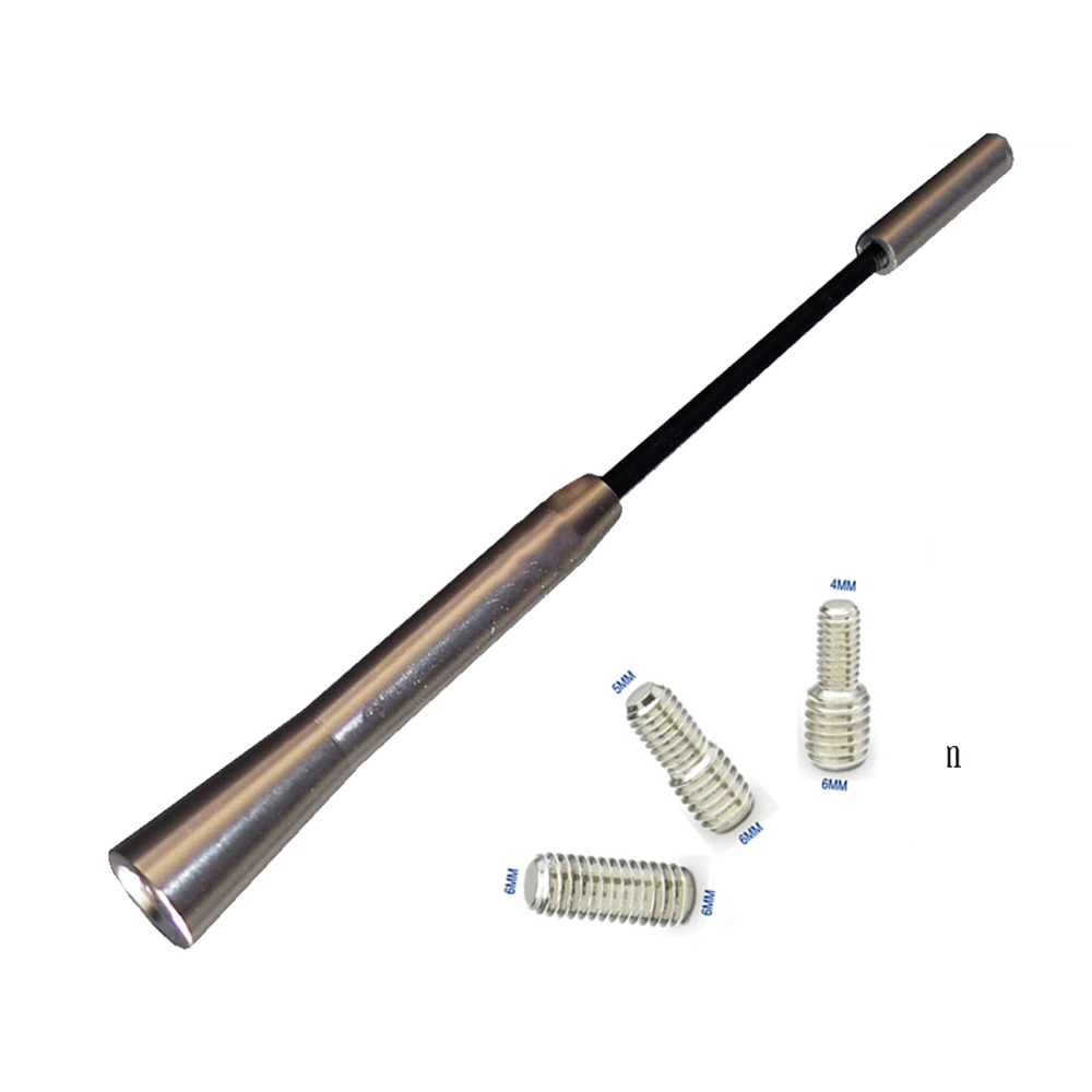 Универсальная алюминиевая Автомобильная Серебристая маленькая 3 в 1 антенна для пчелы