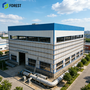 Almacén Logístico de Estructura de Acero Prefabricada Confiable con Características Anticorrosivas para Uso en Apartamentos, Talleres y Hospitales - Product Image 1