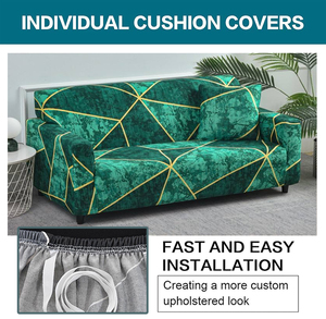 Fundas Elásticas Modernas con Estampado, Protector <span class=keywords><strong>Universal</strong></span> para Muebles, <span class=keywords><strong>Funda</strong></span> para Sillón, Sofá y Silla en Forma <span class=keywords><strong>de</strong></span> U y L - Product Image 5