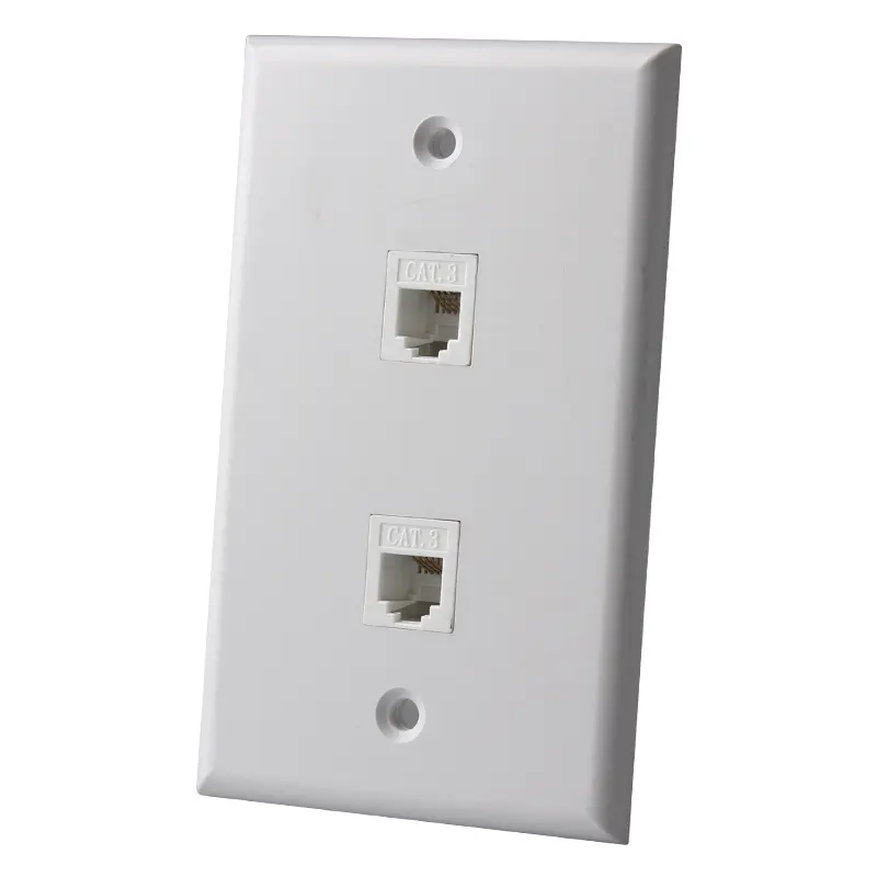 Лицевая панель seto расположение Rj45 RJ11, лицевая панель, розетка с 1/2/4 портами, сетевая Лицевая панель
