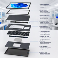 Ordinateur portable IA hors ligne 15,6 pouces avec outils IA intégrés, agent local, processeur Intel N150 Quad Core, 32 Go DDR4, 1 To