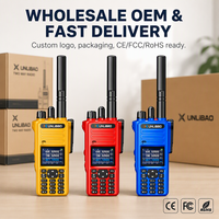 XUNLIBAO 8608 Vente en gros usine Stock disponible Expédition rapide Radio bidirectionnelle portable 10W multibande avec chargeur Type-C et fonction NOAA