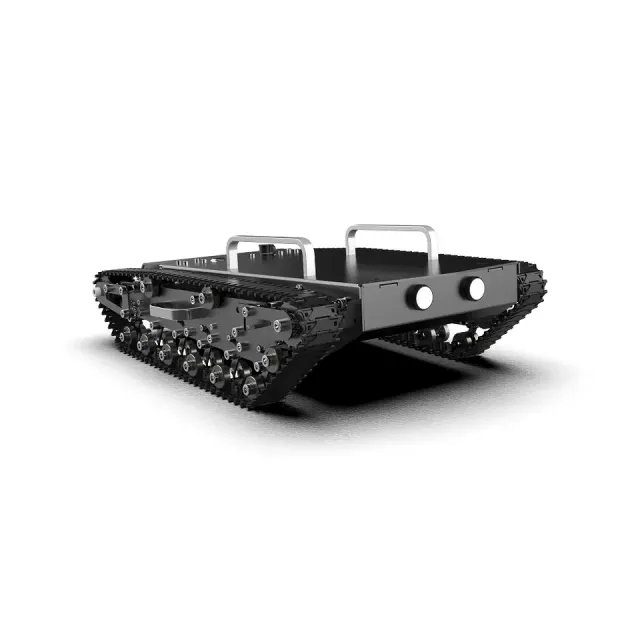 휴대용 카메라 및 센서 핫 세일 핫 세일 중국산 모바일 차량 고무 트랙 부품 탱크 로봇 섀시 플랫폼