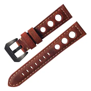 Jettda Factory Custom style Italian calfskin strap Vegetable tanned lining 18/20/22/24mm multi-color watch strap