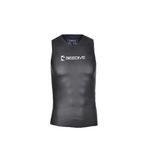 <span class=keywords><strong>BESTDIVE</strong></span> Gilet de plongée sans col 3 mm pour homme, coloré, super élastique, à cellules ouvertes, pour la plongée en apnée - Product Image 4