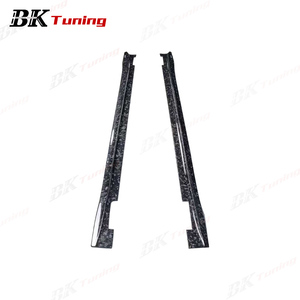 BK Tuning 2021+ Modèle X Amélioration Style CMST Spoiler Latéral Pièces de Carrosserie Jupes Latérales en Carbone Sec pour Tesla Model X - Product Image 5