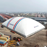 Dôme à membrane gonflable autoportante de haute qualité 2026 pour usage intérieur : terrains de sport (basketball, football), entrepôts et hôtels