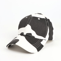 Nueva Gorra de Béisbol con Visera Curva y Estampado de Vaca de Dibujos Animados, Gorra con Visera Rígida y Estampado de Leopardo para Hombres y Mujeres, Gorra de Sol Moderna