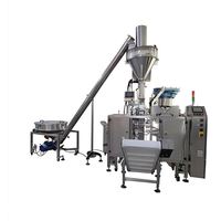 Machine de remplissage et de scellage de petits sachets doypack pour épices au poivre blanc, assaisonnement BBQ en poudre, machine de remplissage de sachets préformés