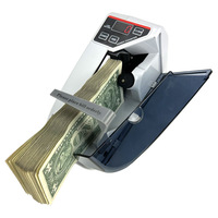 Compteur de billets V31 avec lumière UV pour la vérification des billets de banque, petit compteur de billets portable multi-devises