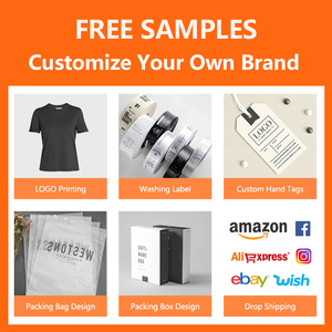 Enerup 180 grammi T-Shirt girocollo da <span class=keywords><strong>donna</strong></span> a girocollo in lana Merino larga e <span class=keywords><strong>grande</strong></span> e alta taglia girocollo a maniche corte personalizzate - Product Image 2