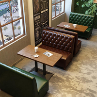 Pizza moderne luxe café thé boutique café cuir bois rond carré restaurant meubles canapé stand siège table et chaise ensemble