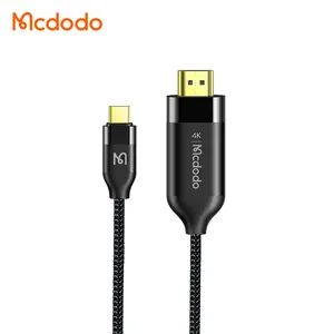 Mcdodo Hight 해상도 USB 유형 C Hd mi 케이블 HDTV 또는 자동차 링크 재생 1080P 비디오 케이블