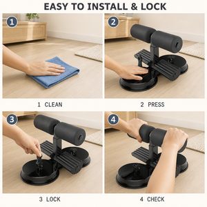 YX Appareil de fitness à domicile individuel pour abdominaux, avec double ventouse pour exercices abdominaux, pompes et autres - Product Image 4