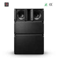 Système de sonorisation de scène LS-VERA 200 Pro Audio, enceinte passive Line Array double 10 pouces, revêtement polyuréthane imperméable, pour tournées