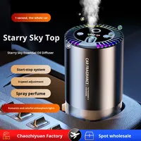 2025 ciel étoilé plafond voiture purificateur d'air parfum ornement intérieur accessoires parfum automatique pulvérisation intelligente aromathérapie