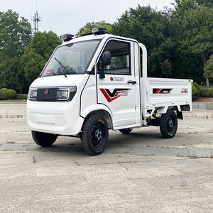 Véhicule de livraison de fret à quatre roues électrique direct d'usine Camionnette à carrosserie fermée à longue portée - Product Image 3
