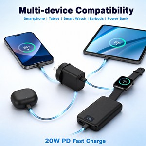 Chargeur mural 20W PD3.0 QC3.0 USB Type C PD Chargeur rapide Adaptateur pour téléphone portable Ordinateur portable OTP/OVP/OCP Certifié CE ETL FCC - Product Image 5