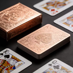 Cartes de jeu personnalisées à faible MOQ, impression couleur, pour fêtes, poker et jeux de société - Product Image 4