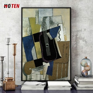 Mural de Arte Abstracto Europeo, Pintura Creativa Americana para Colgar, Pintura Famosa de Picasso, Decoración de Pared de Fondo, Soporte de Lienzo - Product Image 5