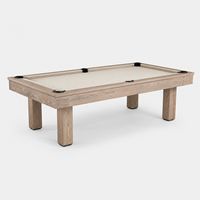 Table de billard contemporaine en ardoise, table de billard moderne en bois 7FT 8FT 9FT OEM ODM