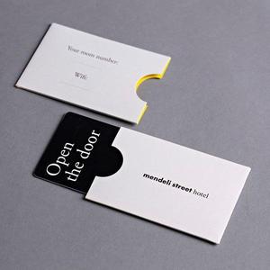 Tùy Chỉnh In Phòng Khách Sạn Thẻ Chìa Khóa Chủ Giấy Phong Bì Thẻ Chìa Khóa Ví Túi Túi Túi Tay Áo Kinh Doanh Thẻ Giấy - Product Image 2
