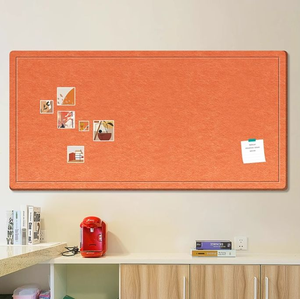 Grandes Décorations Murales Acoustiques en Feutre Rustique Effet <span class=keywords><strong>Tableau</strong></span> Noir - Pliables, Auto-adhésives, Légères et Élégantes - Product Image 3