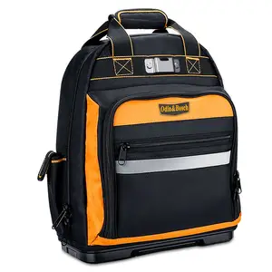 Backpack Tool Bag Latest Design Multi-Purpose Functional Durable Hard Base Custom Heavy Duty Electricians Tool Bag Backpack