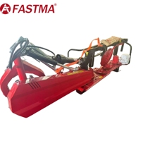 Faucheuse rotative innovante 9G-2.8, coupeuse anti-colmatage de 2,8 m de large, montée sur tracteur pour la récolte de l'herbe des pâturages et des fermes