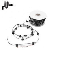 Rouleau de fil avec connecteur femelle pour feux de position latéraux ronds de 2 pouces pour véhicules automobiles, camions et remorques.