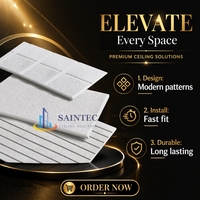 Plaques de plafond acoustiques modernes en laine minérale perforée carrées 600x600x15mm pour plafond suspendu