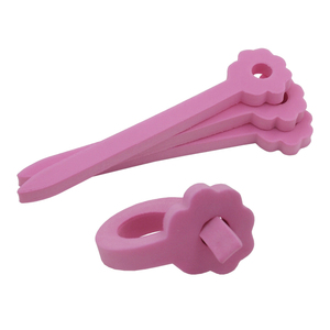 <span class=keywords><strong>Rulos</strong></span> de Pelo Flexibles de EVA con Forma de Flor Arcoíris, Rizadores de Pelo - Product Image 2