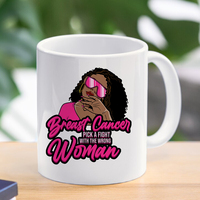 Lutte contre le cancer conception personnalisée taille UV DTF décalcomanies gobelet Wrap UV-DTF UV DTF transfert autocollant tasse enveloppes pour 16oz verre bière