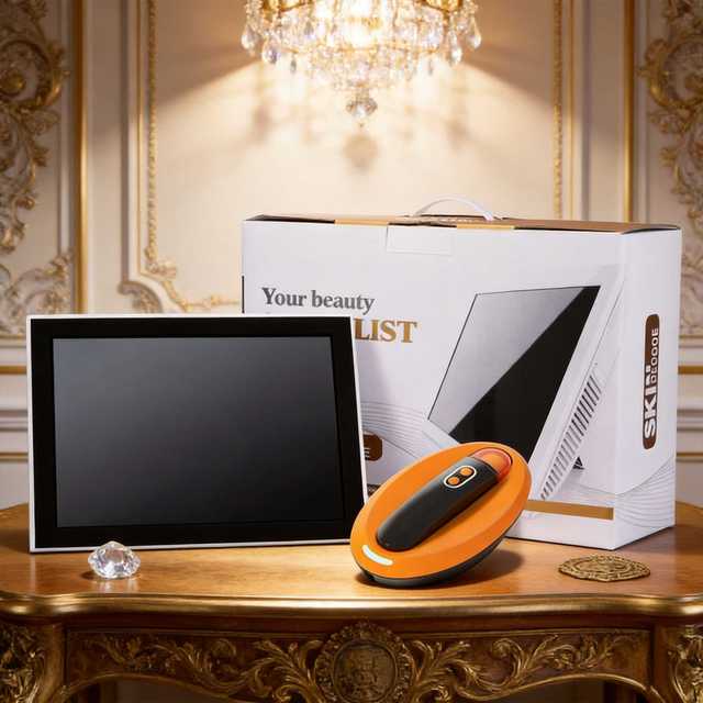 Advanced AI Skin Analyzer 8MP CMOS Digital Analysis Machine 50X Zoom Facial Scanner Professional Skin Test Device