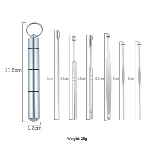 2025 Wholesale 6pcs <strong>Ear</strong> Cleaning Tool Kit <strong>Ear</strong> <strong>Cleaner</strong> <strong>Ear</strong> Wax Remover Earpick - Product Image 4