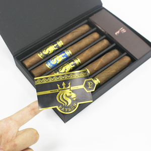 High quality cigar band OEM custom cigar label Embossed cigar band <b>sticker</b> Premium cigar ring label - Product Image 6