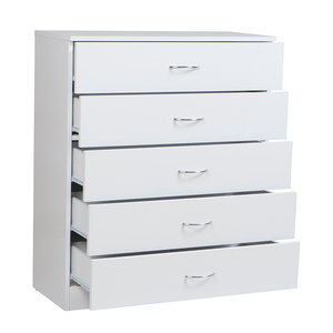 Vente en gros Armoire blanche <span class=keywords><strong>Commode</strong></span> en bois de chêne <span class=keywords><strong>Commode</strong></span> à 5 tiroirs <span class=keywords><strong>Commode</strong></span> en bois <span class=keywords><strong>blanc</strong></span> pour le salon - Product Image 3