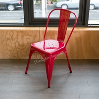 Amérique Haute Qualité Vente en Gros Empilable Intérieur et Extérieur Blanc Couleur Tolixs Chaises Métal Salle à Manger Lix Chaise Métal Pour Événements
