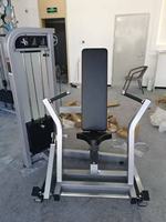Machine de musculation professionnelle SK Commercial Seated Chest Press, équipement de musculation robuste pour les salles de sport professionnelles, les clubs et les centres de fitness.