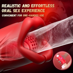 Vibrador de Labios Portátil con Múltiples Frecuencias, <span class=keywords><strong>Masturbador</strong></span> Sexual para Adultos, Estimulador de Glande Masculino, Entrenador de Retraso - Product Image 5