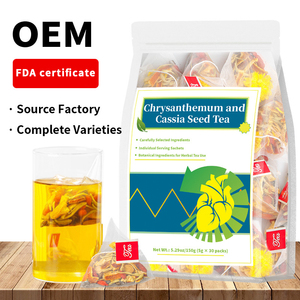 Thé aux chrysanthèmes et aux graines de cassia, thé aux herbes naturelles, thé santé, améliore la vision, soulage la fatigue, OEM - Product Image 5